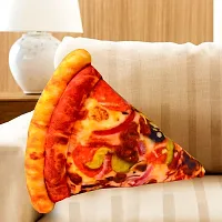 ME & YOU Pizza Slice CushionPillow, Soft Cushion/ Pillow for Home D?cor, Kids Room D?cor, Birthday Gift, (Material-Velvet, Size-14*15) Pack-2-thumb2