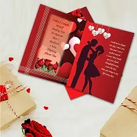 ME&YOU Valentine Gift Set, I Love You Ring 100 Languages Lovers Queen Crown Rings with Greeting Card-thumb1