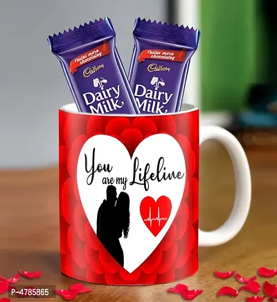 ME&YOU Love Gift for Valentine, Anniversary (Ceramic Coffee Mug, Chocolate)