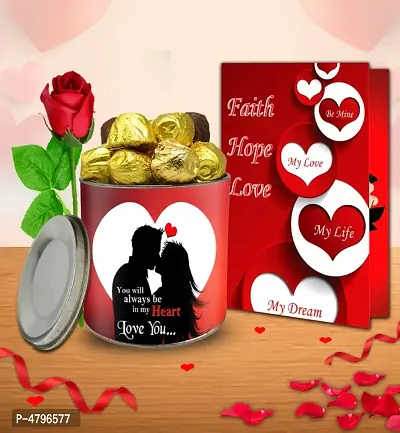ME&YOU  Love Gifts, Chocolate with Rose and Greeting Card