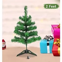 ME  YOU Artificial 2 feet Christmas Tree |Xmas Tree with Solid 49 Hanging Ornaments| Light Weight Christmas Tree| Perfect for Christmas Decoration (Tree with 49 Piece Ornaments)-thumb3