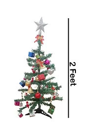 ME  YOU Green Color Artificial 2 Feet X-Mas Tree/Christmas Tree with 49 Ornaments Best Decoration for Merry Christmas and X- Mass Party and New Year| Christmas Tree Decoration Items| Christmas Items-thumb4