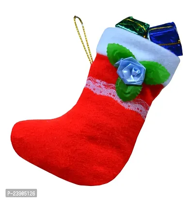 Decoration Christmas Hanging Socks|Christmas Stockings|Xmas Tree Deacute;cor Item | Xmas Wall Deacute;cor | Christmas Tree Ornament Items | Decorative Hanging Scoks in Pack 4-thumb3