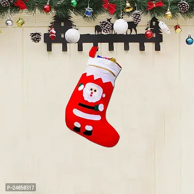 ME  YOU Christmas Deacute;cor Stockings | Classic Socks for Xmas Home Deacute;cor|Christmas Tree Hanging Stuff for Toys, Candy Gift for Kids |Party  Festival Decorative Item| Stockings in 1 Pc-thumb0