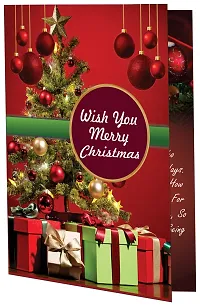 Midiron Beautiful Gift Combo for Christams, New Year|Lovely Gift Combo for Chirstmas | Chocolate Box, Santa Cap with Christmas Greeting Card for Friends  Relative-thumb1