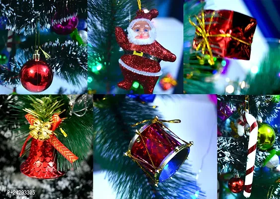 ME  YOU Christmas Tree Decoration for Home/Office/Living Decoration | X-mas Tree with Decorative Items ( 2 Feet, Chritmas Tree with Decorative Ornaments)-thumb2