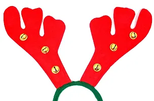 ME  YOU Reindeer Red and Green Christmas Headbands/Hairband | for Kids  Adults | Free Size | for Christmas Party, Decor  Gifting (Pack-1)-thumb3