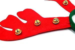 ME  YOU Reindeer Red and Green Christmas Headbands/Hairband for Kids  Adults | Free Size | Hairband for Christmas Party, Decor  Gifting (Pack-1)-thumb2