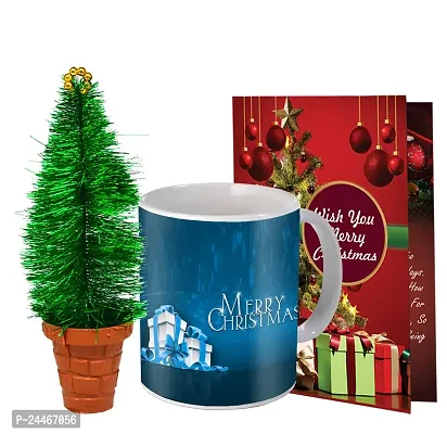 ME  YOU Christmas Hamper for Friends  Relatives | Christmas gift with Greeting Card  Christmas Tree | Christmas Hamper with Coffee Mug  Card (Pack of 3)