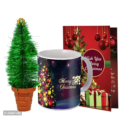 ME  YOU Merry Christmas Gift Hamper | Festival Gifts Box | Christmas Gift Combo | New Year Gift Pack | Christmas Greeting Card  Small Tree | X-mas gift Hamper - Pack of 3
