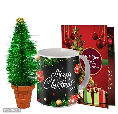 ME  YOU Christmas Gift Combo | Festival Gifts Box Hamper | Merry Christmas Gift Combo | New Year Gift Pack | Christmas Greeting Card with Christmas Small Tree