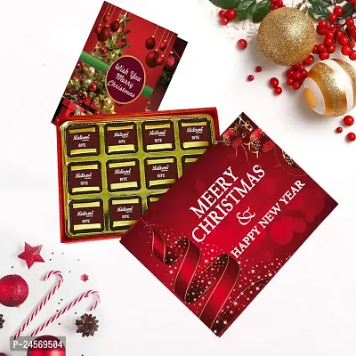 Midiron Christmas Chocolate Gift - Chocolate Gifts with Greeting Card | Christmas  New Year Gift | Christmas Combo | Christmas Chocolates Gift | Christmas's Gift Hamper for Gifting-thumb4