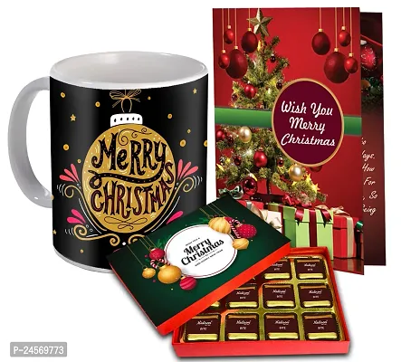 Midiron Christmas  New Year Chocolate Gift | Christmas Chocolate Gift | Christmas Gift Combo for Gifting - Chocolates with Stocking  Christmas Card (Pack of 3)