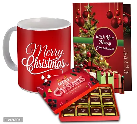 Midiron Christmas Gift Hamper-Christmas  New Year Combo Gift | Festival Gift Item | Chocolate Gift Hamper | Christmas Decorating Item| Christmas Hamper with Chocolate Basket | Handmade Chocolates