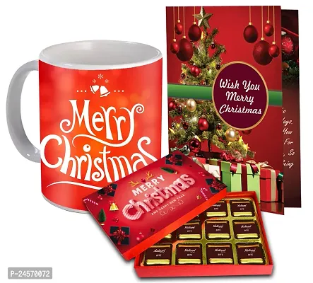 Midiron Christmas Chocolate Gift - Chocolate Gifts with Greeting Card | Christmas  New Year Gift | Christmas Combo | Christmas Chocolates Gift | Chirstmas Gift Hamper for Gifting