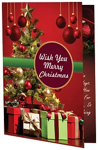 Midiron Beautiful Gift Combo for Christmas New Year |Lovely Gift Combo for Christmas | Chocolate Box Santa Cap with Christmas Greeting Card for Friends  Relative-thumb3