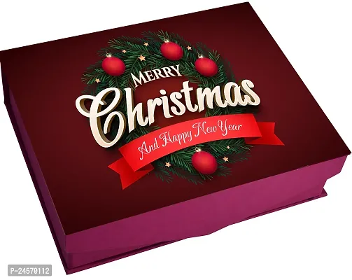 Midiron Beautiful Gift Combo for Christmas New Year |Lovely Gift Combo for Christmas | Chocolate Box Santa Cap with Christmas Greeting Card for Friends  Relative-thumb2