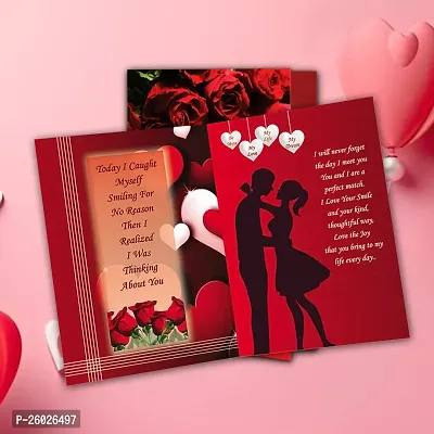 ME  YOU Beautiful Love Greeting Card | Beautiful Greeting Card | Unique Greeting Card | Valentine's Gift Hamper | Valentine's Gift for Girlfriend/Wife/Fiancee/Boyfriend