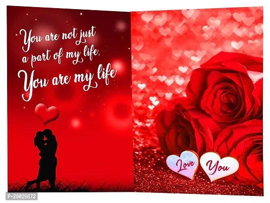 ME  YOU Valentine's Day Gift Hamper with Greeting Card for Girlfriend, Boyfriend, Wife, Husband and Special Someone For Valentine's Day and Special Occasion | Valentine's Day Gift Hamper-thumb2