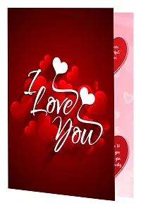 ME  YOU Love Greeting Card | Beautiful Greeting Card | Unique Greeting Card | Valentine's Gift Hamper | Valentine's Gift for Girlfriend/Wife/Fiancee/Boyfriend-thumb2