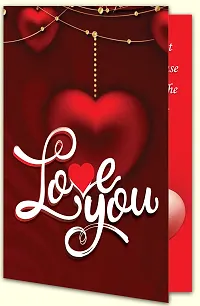 ME  YOU Romantic Greeting Card for Girlfriend, Boyfriend, Wife, Husband and Special Someone For Valentine's Day and Special Occasion | Valentine's Day Gift Hamper-thumb2