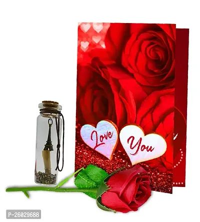 ME  YOU Beautiful Love Greeting Card | Beautiful Greeting Card | Unique Greeting Card | Valentine's Gift Hamper | Valentine's Gift for Girlfriend/Wife/Fiancee/Boyfriend Pack of 3