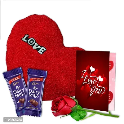 Midiron Valentine's Gift Hamper | Handmade Chocolate Bars | Valentine's Gift Hamper with Girlfriend/Wife/Boyfriend/Husband | Valentine Gift Pack with Chocolates, Artificial Rose  Love Greeting Card