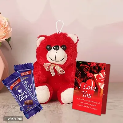 Midiron Valentine's Gift Hamper for Girlfriend/Boyfriend | Chocolate Day, Hug Day Gift | Romantic Gift | Valentine's Week Day Gift-Chocolate Bars, Love Greeting Card  Chocolate Bars