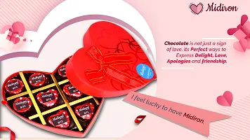 Midiron Valentines Day Unique Gift for Girlfriend/Wife | Romantic Gift for Valentine's Week | Teddy Day, Chocolate Day, Purpose Day Gift - Chocolate Bars, Greeting Card  Female Watch-thumb4
