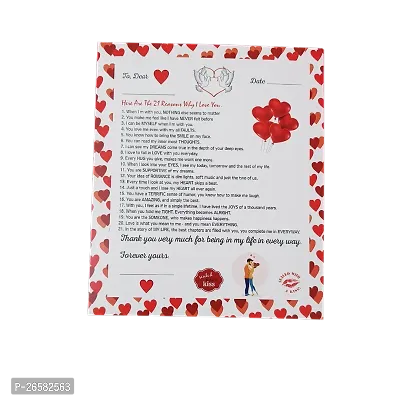 ME  YOU Romantic Gift | Love Agreement Certificate with Permanent Pen, Artificial Rose and Couple Ring for Boyfriend, Girlfriend, Special Friend, Wedding, Anniversary, Birthday-thumb4