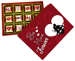 Midiron Valentine's Gift Hamper for Girlfriend/Wife | Rose Day, Chocolate Day, Hug Day Gift | Romantic Gift | Valentine's Week Day Gift-Chocolate Box, Love Greeting Card  Cheque Book-thumb3