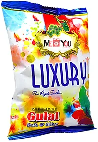 ME  YOU Luxury Color Powder |Holi Gulal Color | Luxury Gulal Pack 2 with Auto Fill and tie Magic Balloons 2 Bunch | Holi Gulal Hamper for Gifts| Soft  Silky Gulal Powder| | Non Toxic Holi Color-thumb2