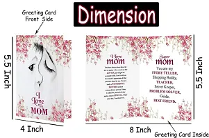 Midirons Mothers day Best wishes Combo|Lovly Gift for mom|Amazing gift for mom/Mother/Maa/Mother in laws with 1 Wishes Cards and 1 Chocolate Box 144gm-thumb2