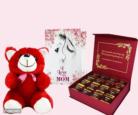 Midiron Red Teddy bear gifts for mom |Mom Birthday Gifts| Premium Mother Day Gifts Pack| Chocolate gifts for mom | Gift for Mom Mothers Day, Birthday-thumb0