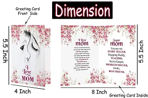 Midiron Beautiful Combo gift for mom|Eye Mask For Sleeping (Purple)| Greeting card message for mom | mother's day for gift for Grandma, Aunty |  birthday for gift-thumb3