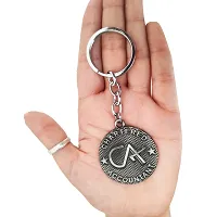 Modern Stainless Steel Key Chain-thumb1