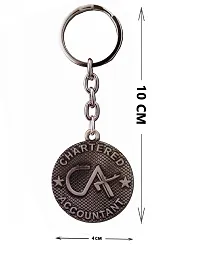 Modern Stainless Steel Key Chain-thumb2