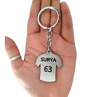 Modern Stainless Steel Key Chain-thumb1