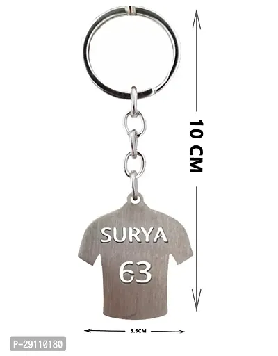 Modern Stainless Steel Key Chain-thumb2