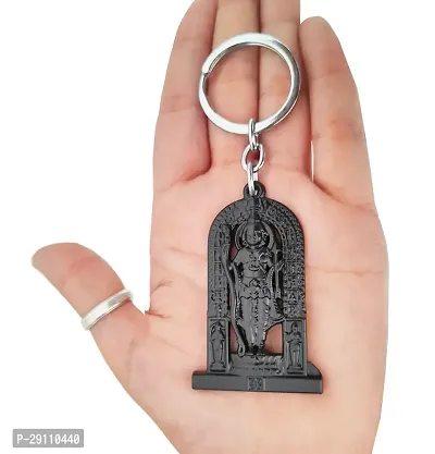 Ram Lala Murti Metal keychain gift-thumb0