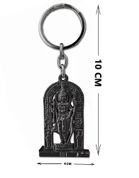 Ram Lala Murti Metal keychain gift-thumb1