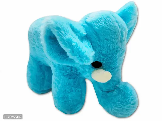 Elephant  Plush Soft Toy Cute Kids  Animal Home Decor Boys/Girls (Sky Blue)-thumb0