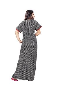 Cotton Embroidered Night Gown-thumb2