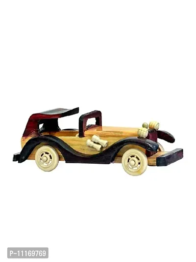 Doon Wooden Vintage Classic Vehicle Car Toy,Wooden Vintage Classic Car Toy for Kids, Unique and Antique Collection for HomeOffice Showpiece-thumb2
