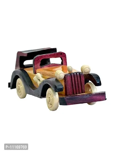 Doon Wooden Vintage Classic Vehicle Car Toy,Wooden Vintage Classic Car Toy for Kids, Unique and Antique Collection for HomeOffice Showpiece-thumb3