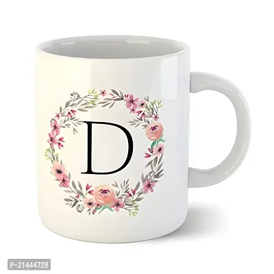 Doon  Alphabet D Theme Ceramic Printed Tea and Coffee Mug(325) Birthday Gift,Anniversary Gift-thumb0