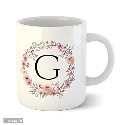 Alphabet G Theme Ceramic Printed Tea and Coffee Mug(325) Birthday Gift,Anniversary Gift