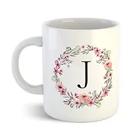 Alphabet J Theme Ceramic Printed Tea and Coffee Mug(325) Birthday Gift ,Anniversary Gift-thumb1