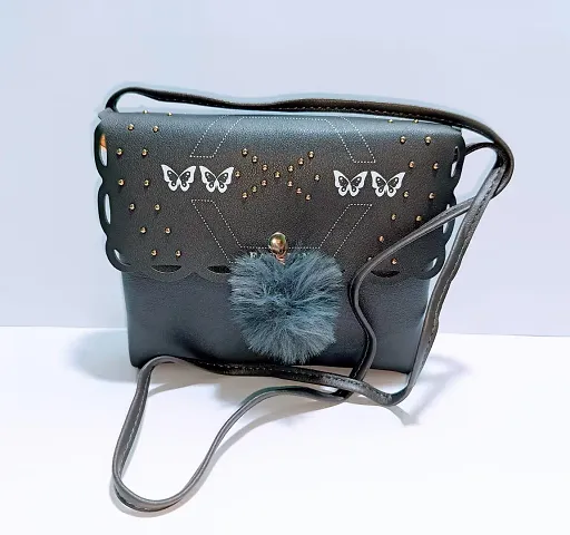 Fancy Synthetic Sling Bag For Women