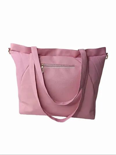 Stylish PU Self Pattern Handbag